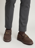 Mans Sweat lather Shoes Brown