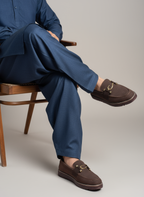 Mans Sweat lather Shoes Brown