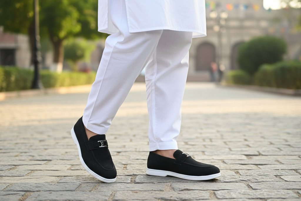 Hand made stylish Loafer Italian shoes