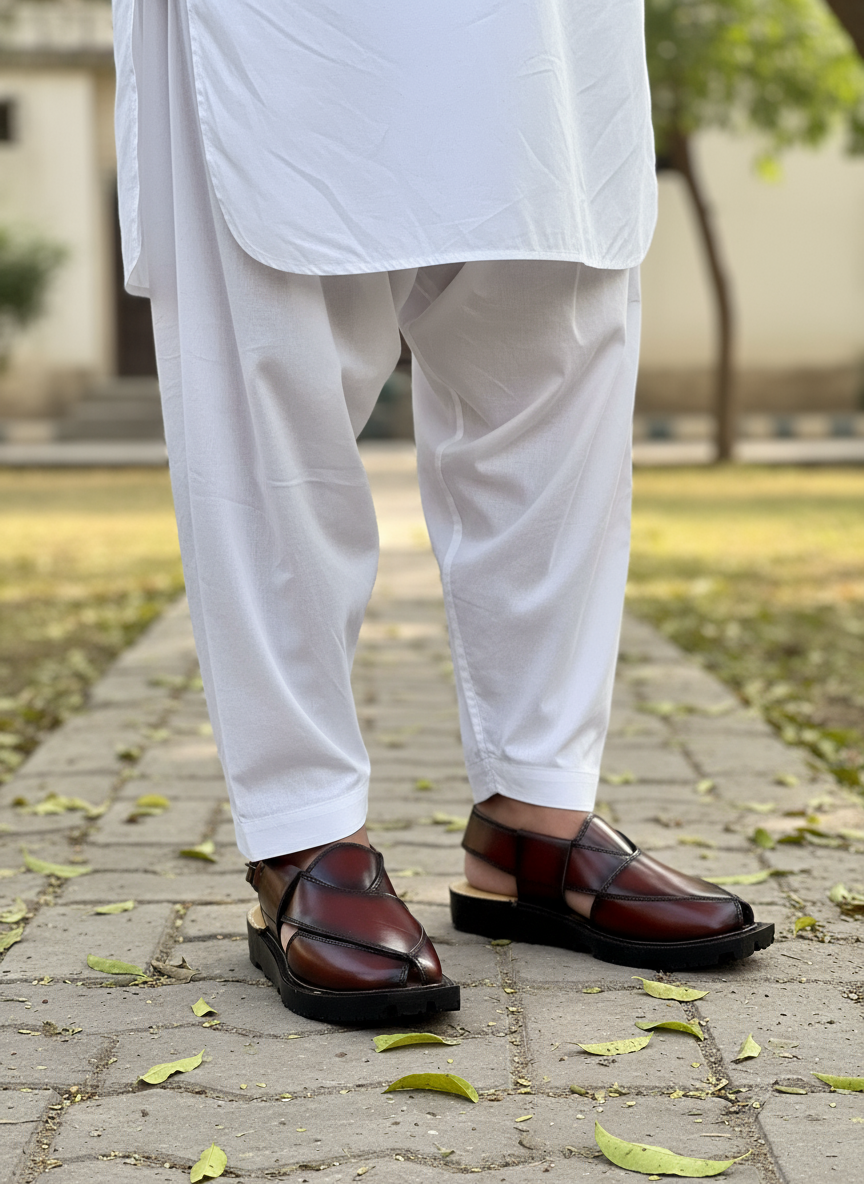 Narozi hand Made Peshwari Chappal