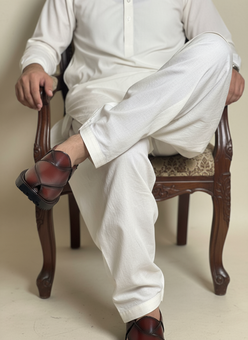 Narozi hand Made Peshwari Chappal