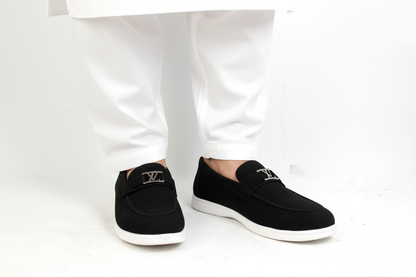Stylish Loafers Hand Made Swat Lather