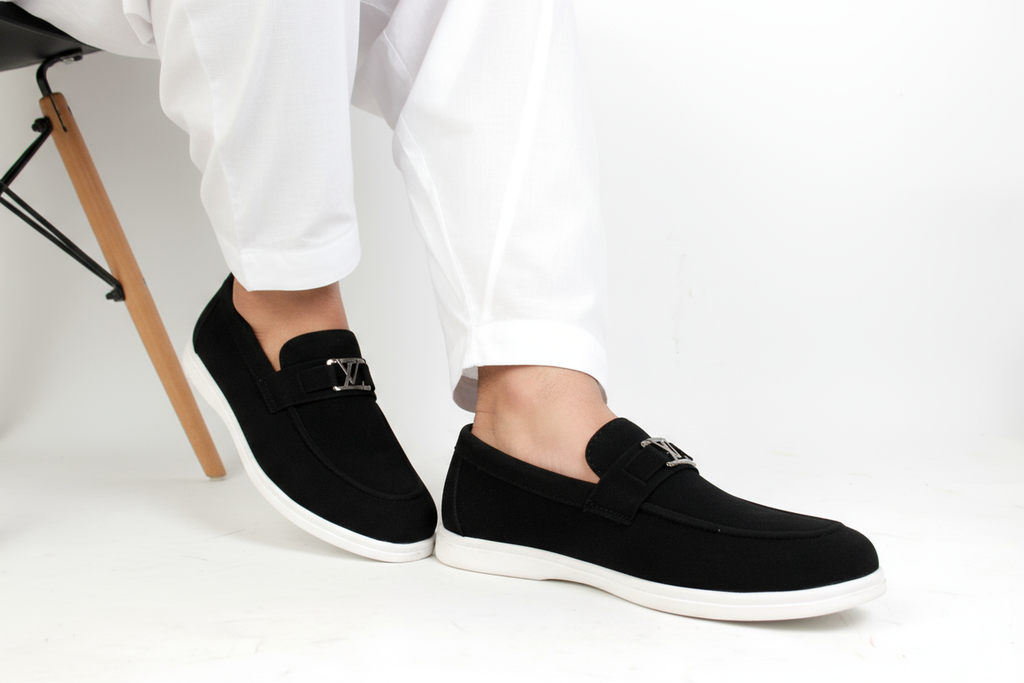 Stylish Loafers Hand Made Swat Lather
