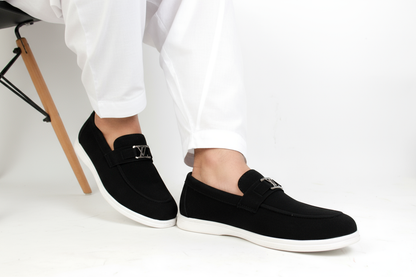 Stylish Loafers Hand Made Swat Lather