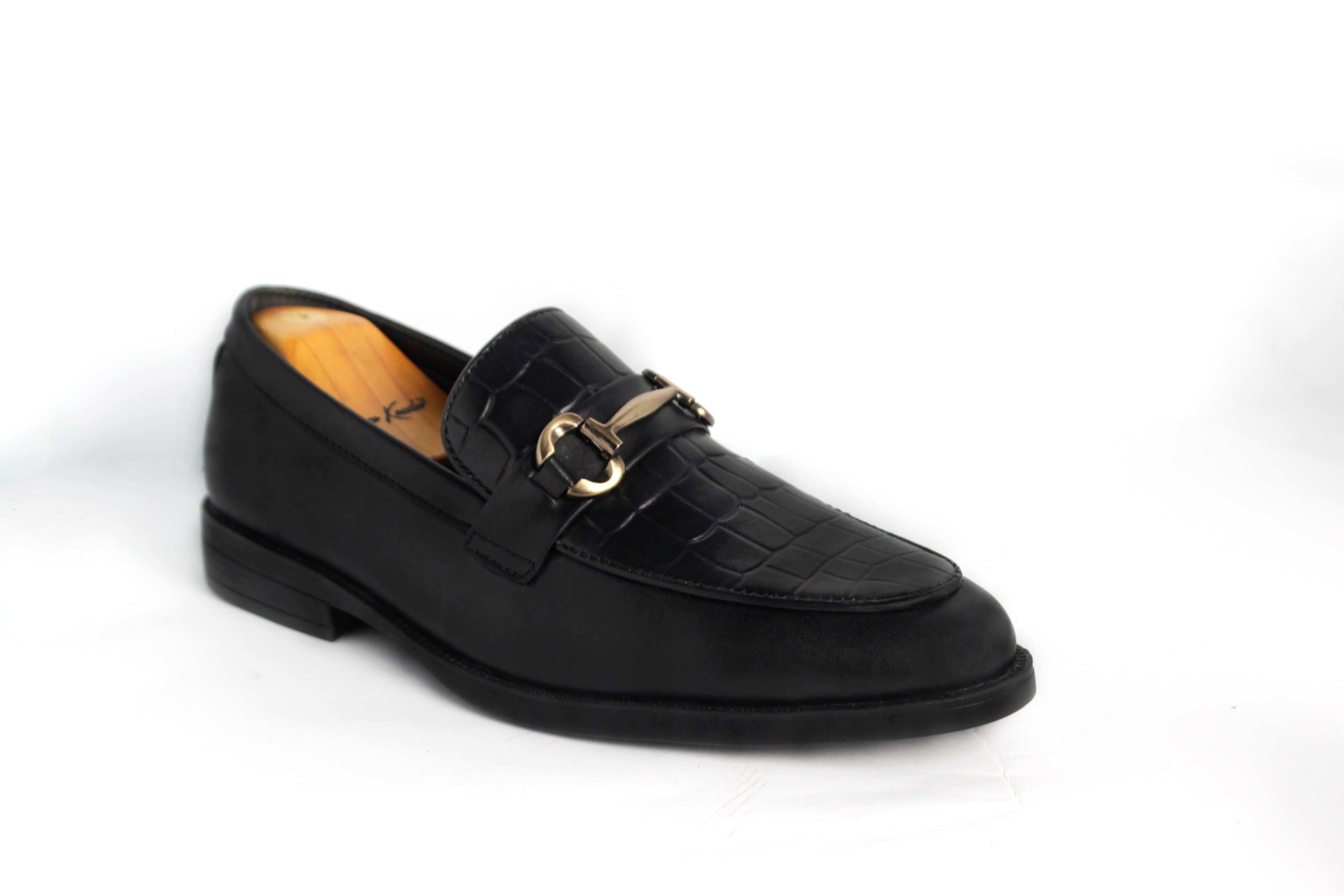 Men Formal ShoPremium Black Leather Loafers for Men